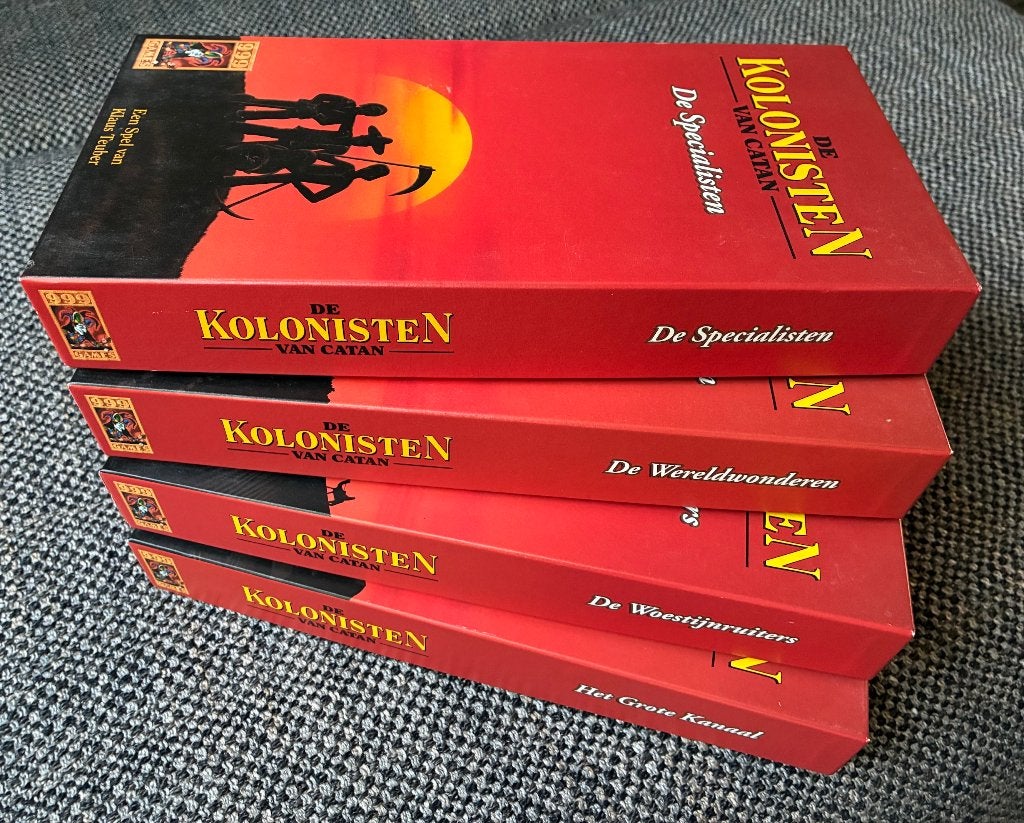 Unieke Catan Scenario Bundel (4x) – NIEUWSTAAT / UNPUNCHED, Ophalen of Verzenden, Nieuw, Klaus Teuber & 999 games