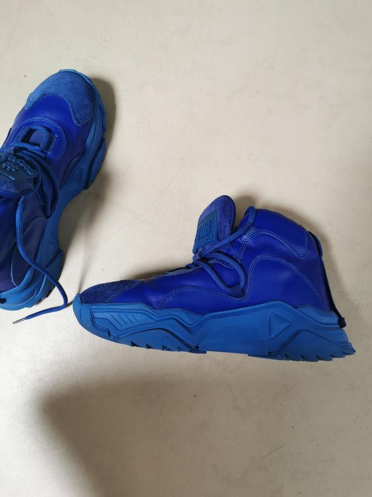 Leren sneakers mt 38, NIEUW, Via delle Rose, kobalt blauw!, Kleding | Dames, Schoenen, Ophalen of Verzenden, Nieuw, Blauw, Sneakers of Gympen