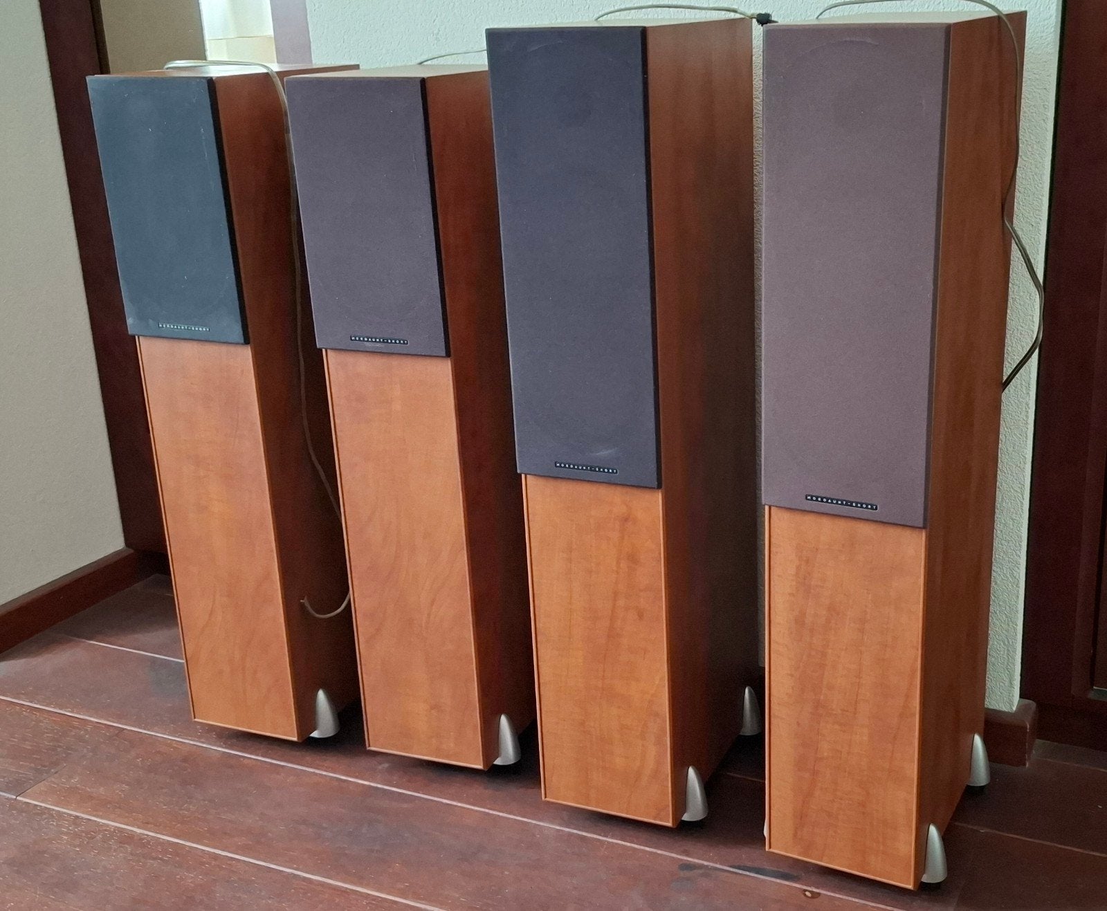 Mordaunt short avant 906i speakerset, Ophalen, Gebruikt, 60 tot 120 watt, Overige merken
