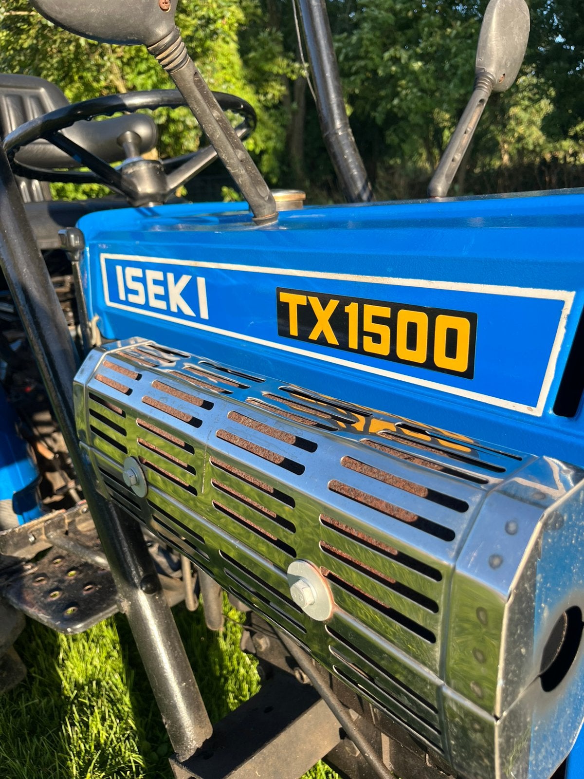Iseki TX 1500, Ophalen