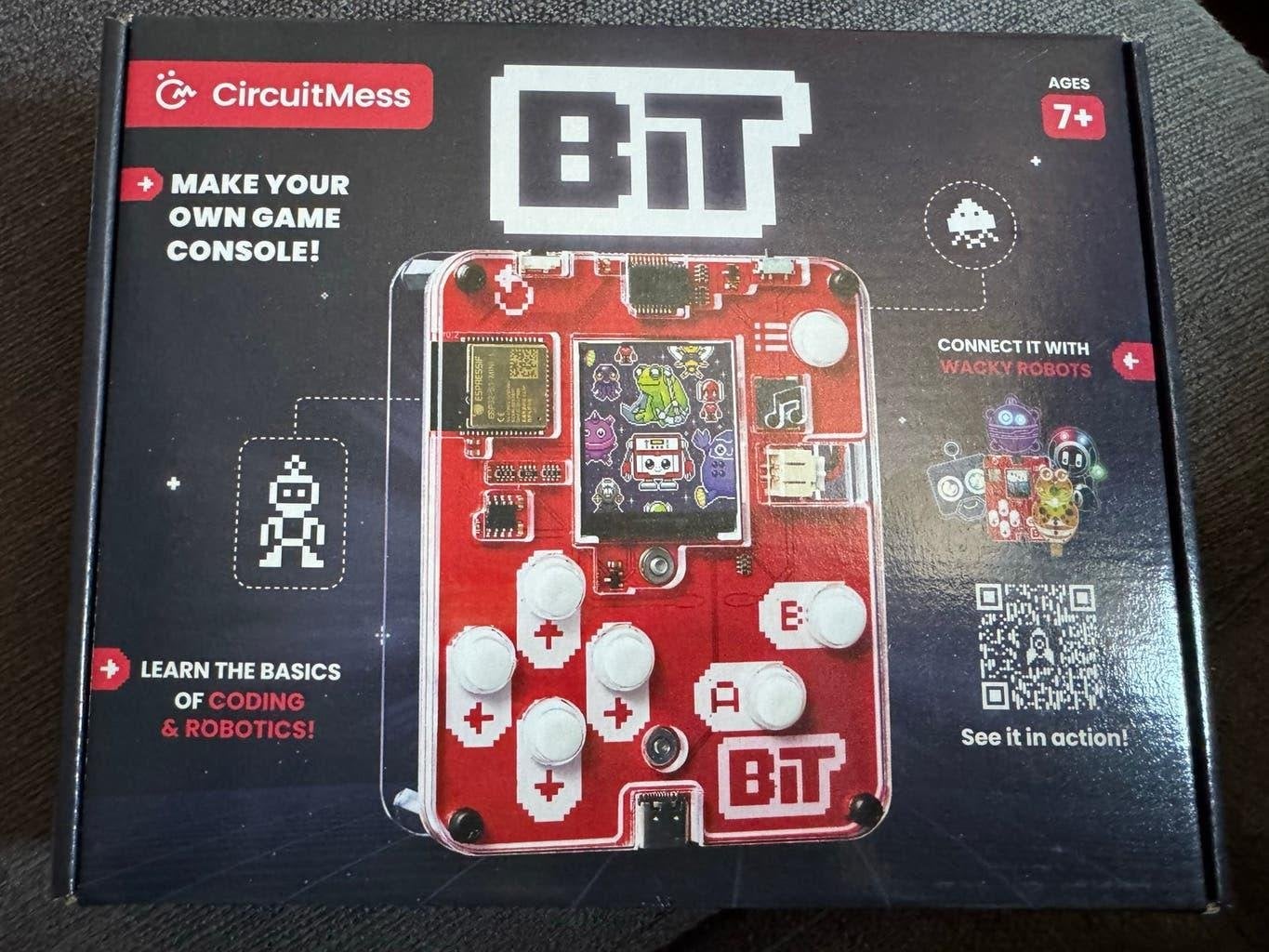 CircuitMess STEM Kit: Bouw je eigen gameconsole en codeer!, Puzzel en Educatief, 1 speler, Nieuw, Ophalen of Verzenden