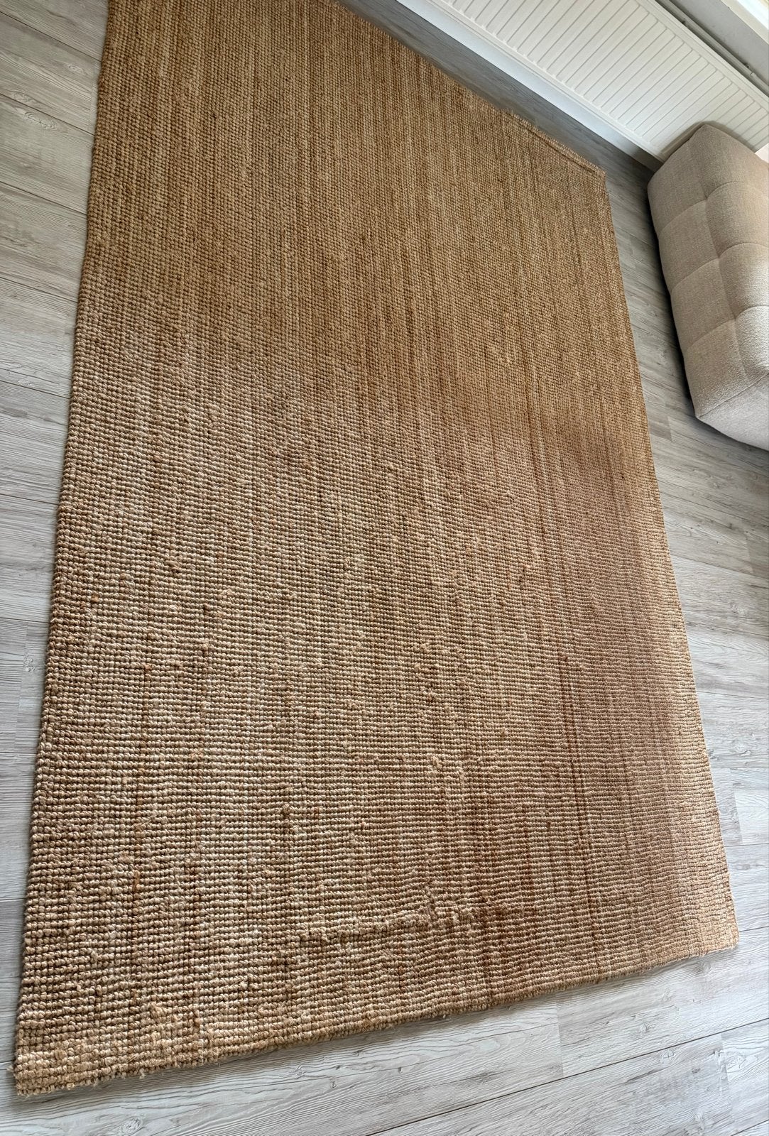 IKEA Lohals Vloerkleed 200x300 cm, Ophalen, Gebruikt, Beige, 200 cm of meer