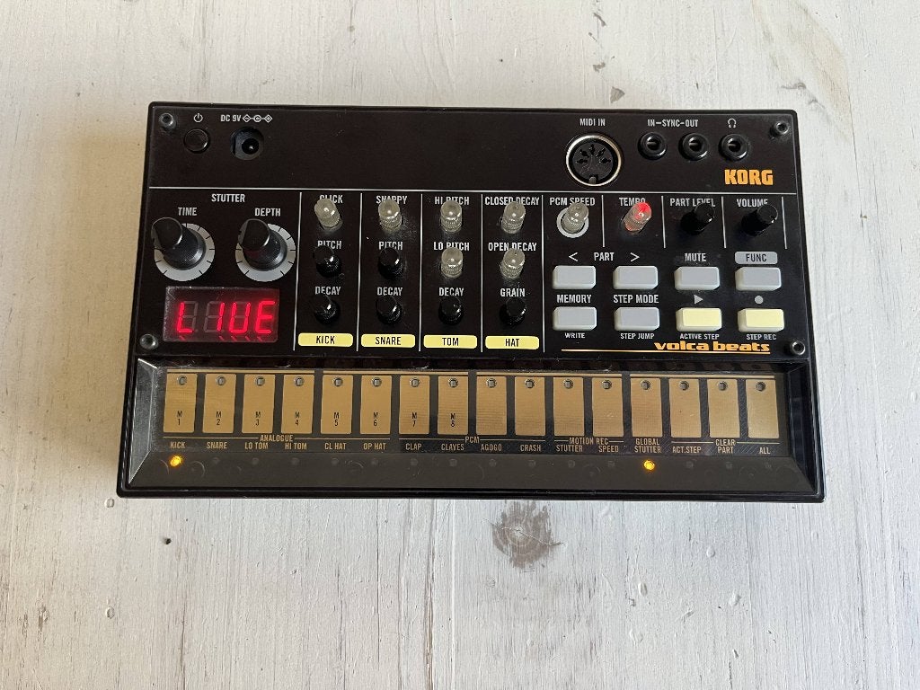 Korg Volca Beats Analog Drum Machine, Ophalen of Verzenden, Zo goed als nieuw, Korg