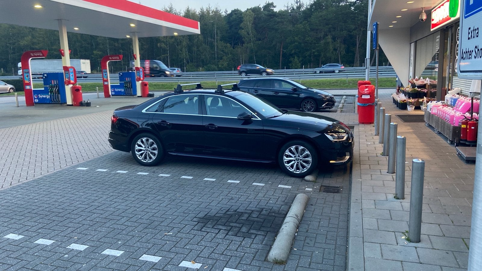Originele Audi A4 (8W) dakdragers - gebruikt, Ophalen, Gebruikt