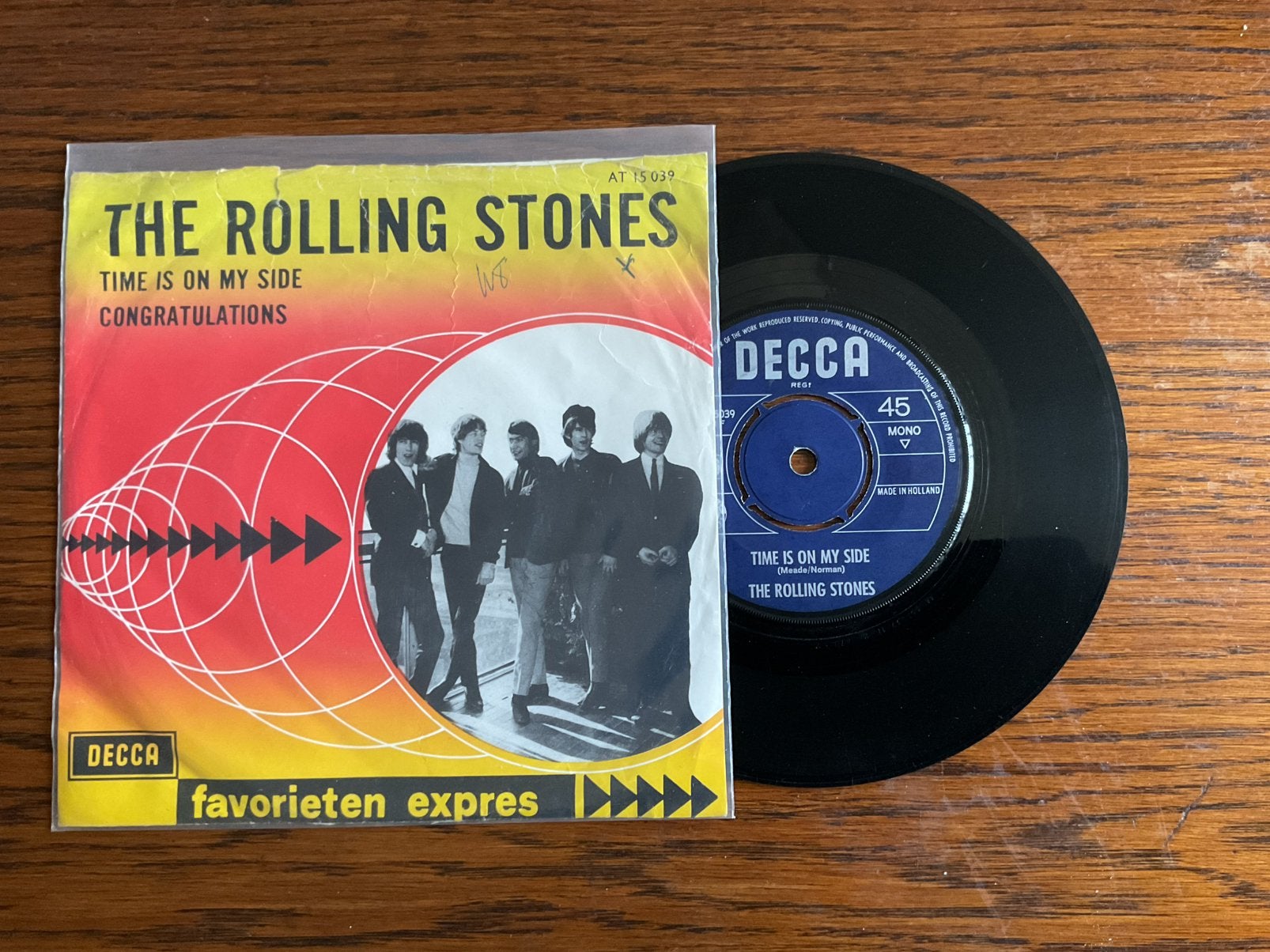 Rolling Stones. Time Is On My Side, Ophalen of Verzenden, Zo goed als nieuw, Pop