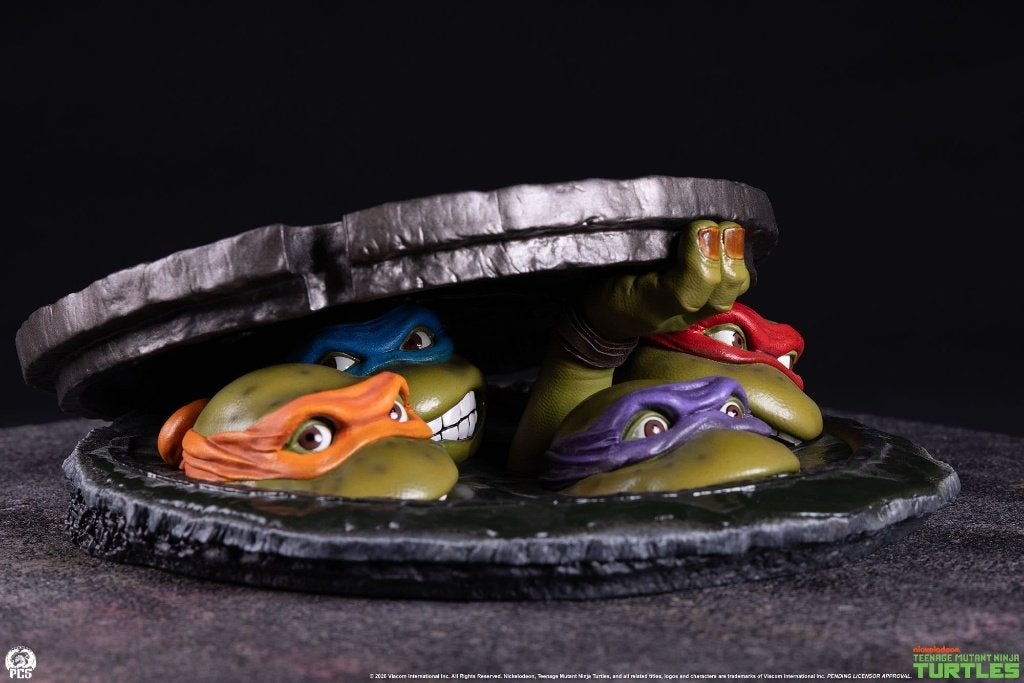 PCS Teenage Mutant Ninja Turtles Tabletop Underground, West Campus 1 76863 Herxheim (DE), Heo GmbH, Nieuw, Heo@info.com