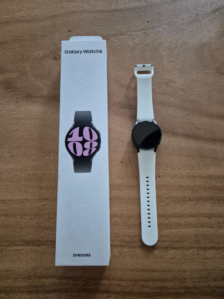 Samsung watch6, Ophalen of Verzenden, Zo goed als nieuw, Zwart, Android