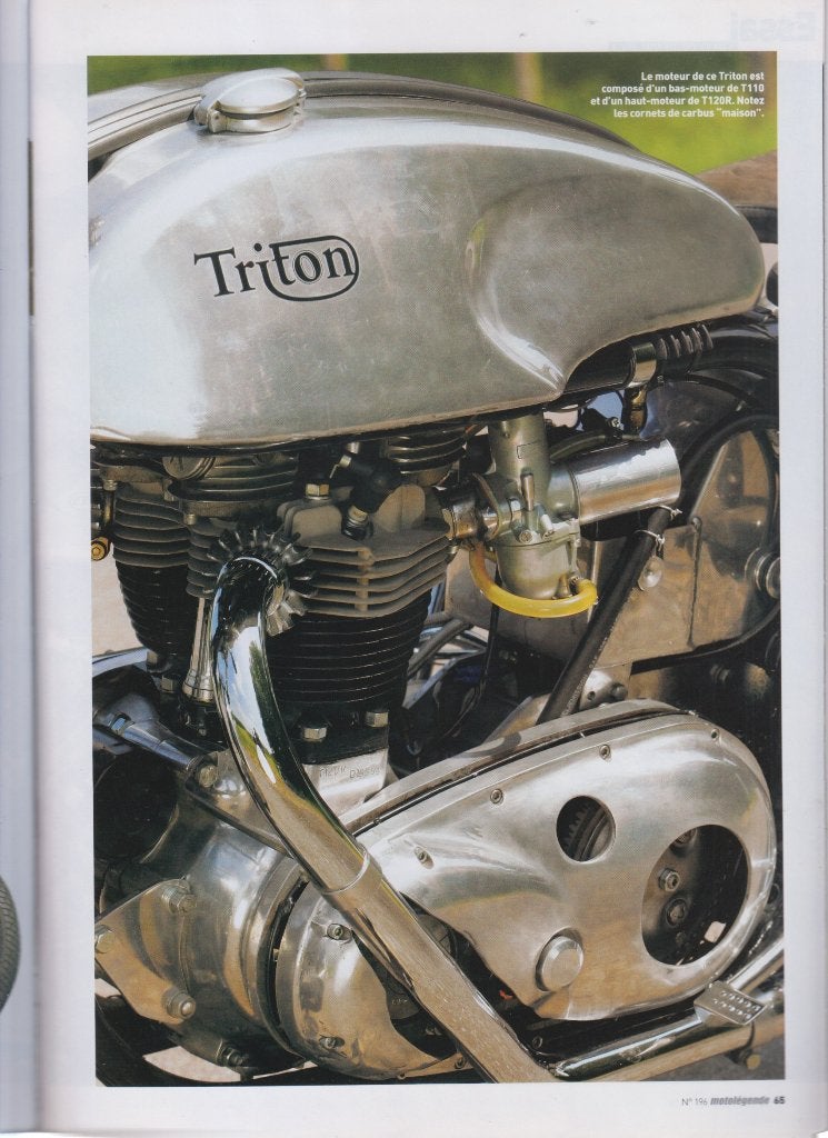 Motorcycle Triton T120R collection, Verzenden, Gelezen