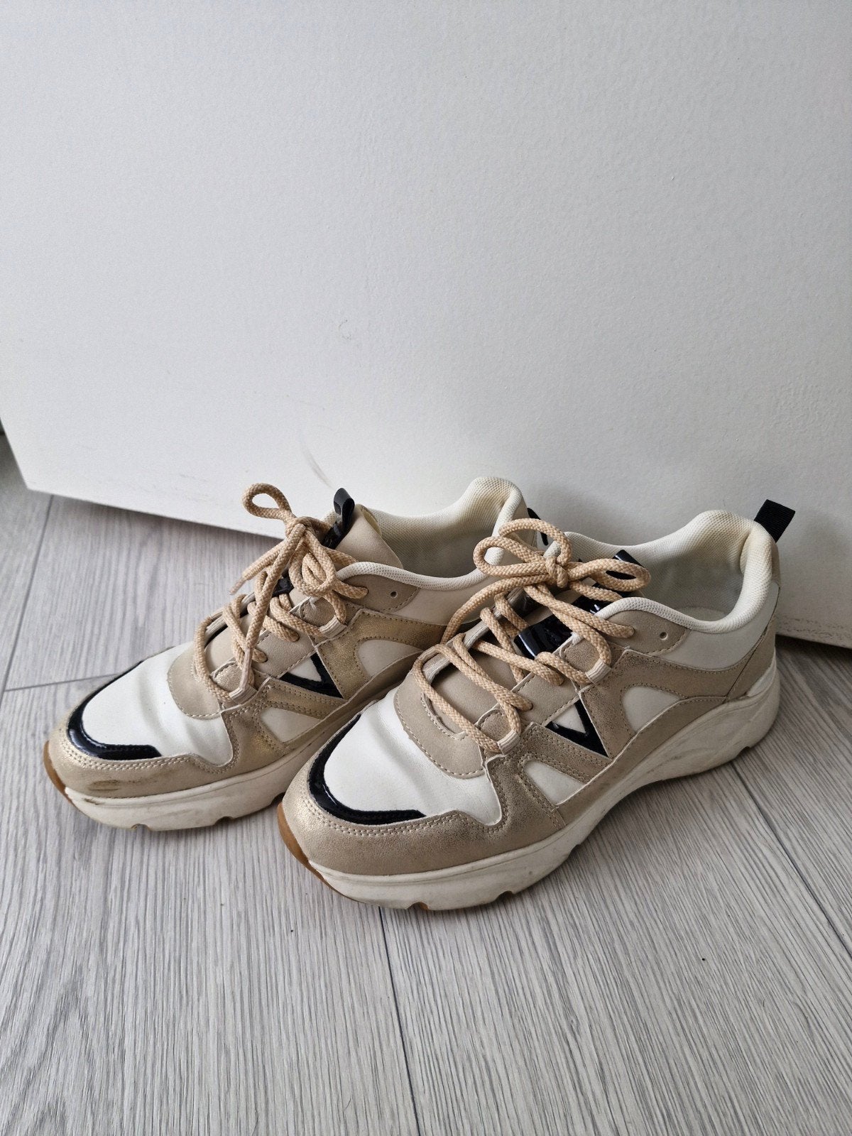 Shoeby sneakers maat 41, Ophalen, Beige, Sneakers of Gympen, Shoeby