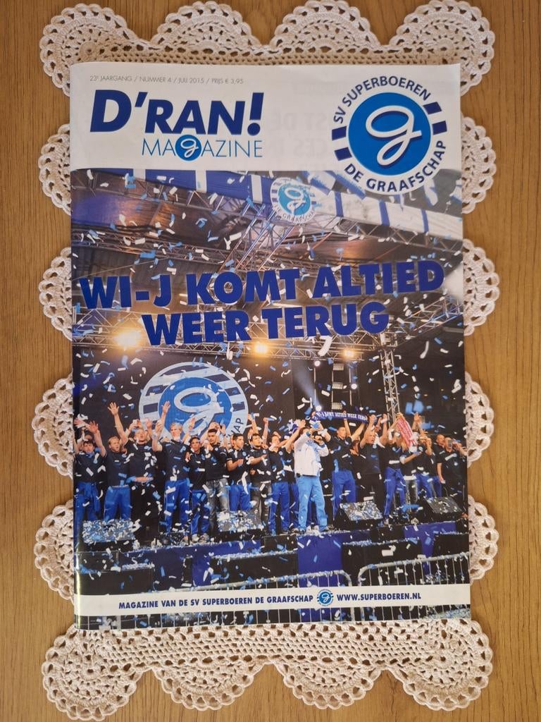 D'ran Magazine - De Graafschap - juli 2015, Ophalen of Verzenden, Gebruikt, Buitenlandse clubs, Boek of Tijdschrift
