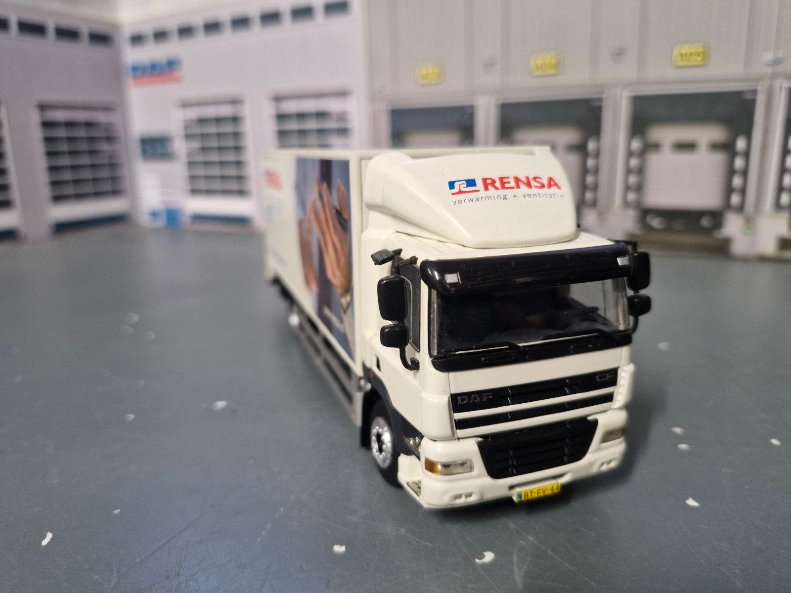 daf CF bakwagen wsi  RENSA verwarming