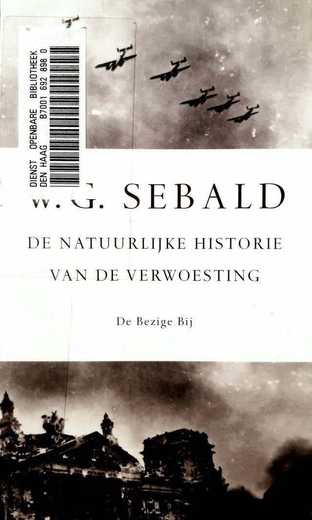 W.G. Sebald - De natuurlijke historie van verwoesting, Ophalen of Verzenden, Zo goed als nieuw, W.G. Sebald