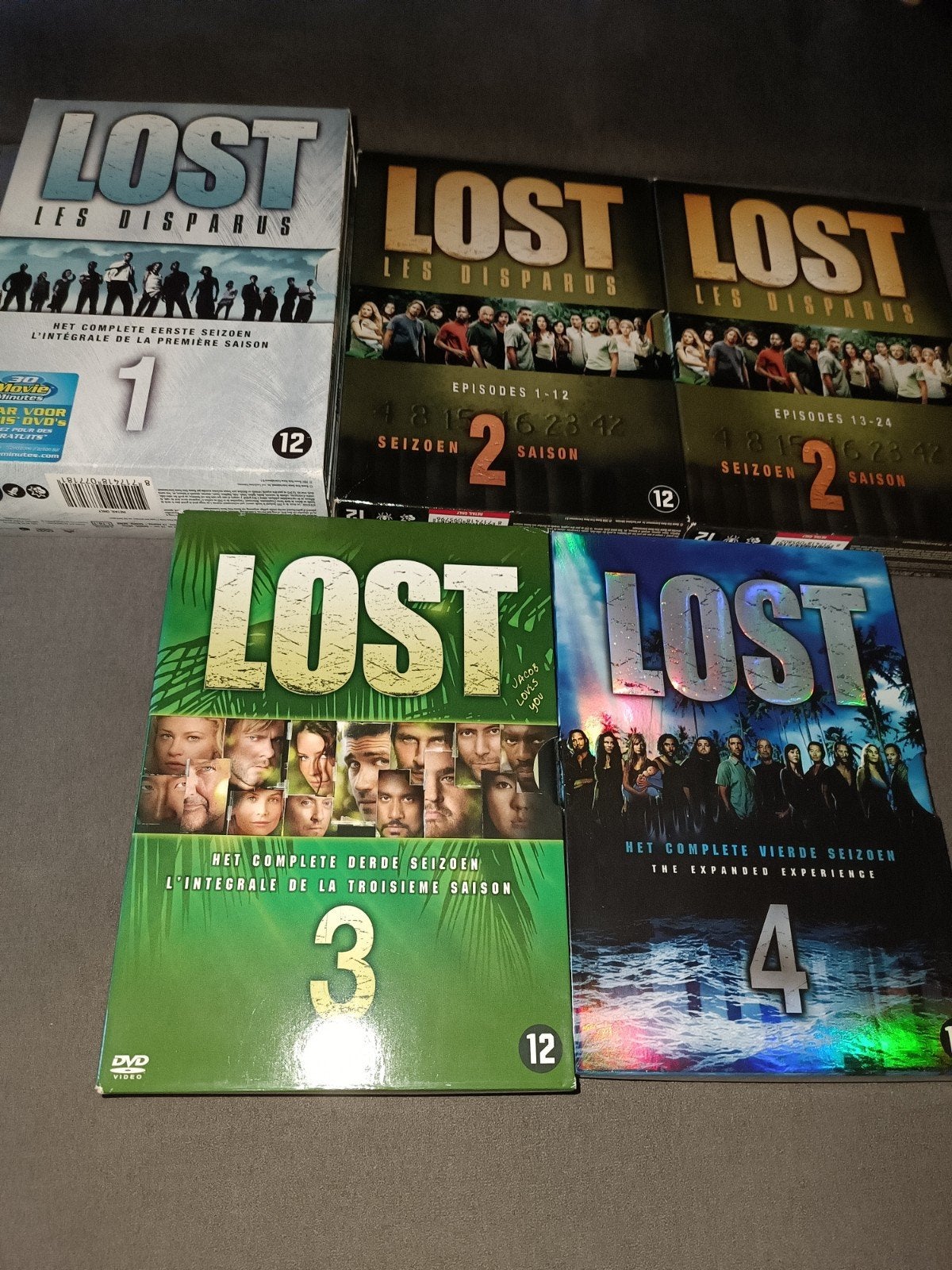 lost seizoen 1 t/m 4 - dvd, Cd's en Dvd's, Vanaf 12 jaar, Ophalen of Verzenden, Zo goed als nieuw, Actie en Avontuur