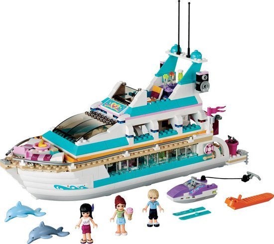 LEGO Friends 41015 Dolphin Cruiser (zonder minifiguren), Kinderen en Baby's, Speelgoed | Duplo en Lego, Lego, Friends, Ophalen of Verzenden
