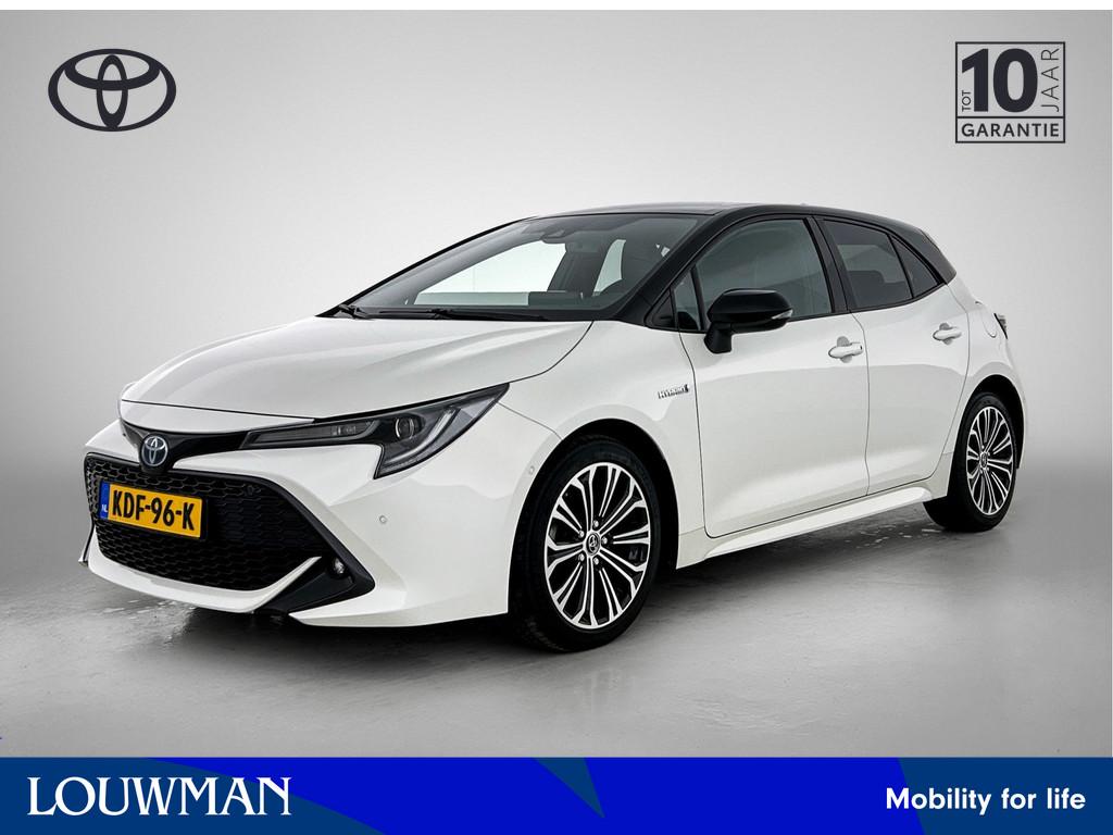 Toyota Corolla 1.8 Hybrid Style | Lederen bekleding | voorst, Auto's, Toyota, 12 maanden, 450 kg, Gebruikt, 4 cilinders