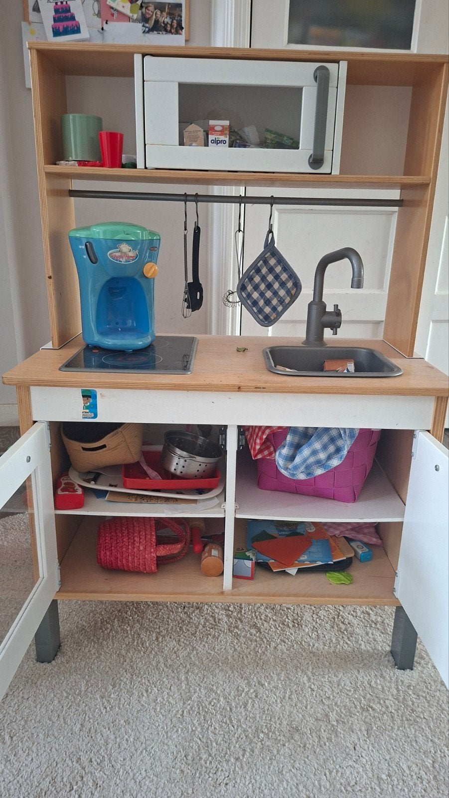 kinderen speel keuken ikea, Ophalen, Gebruikt, Hout, Speelkeuken