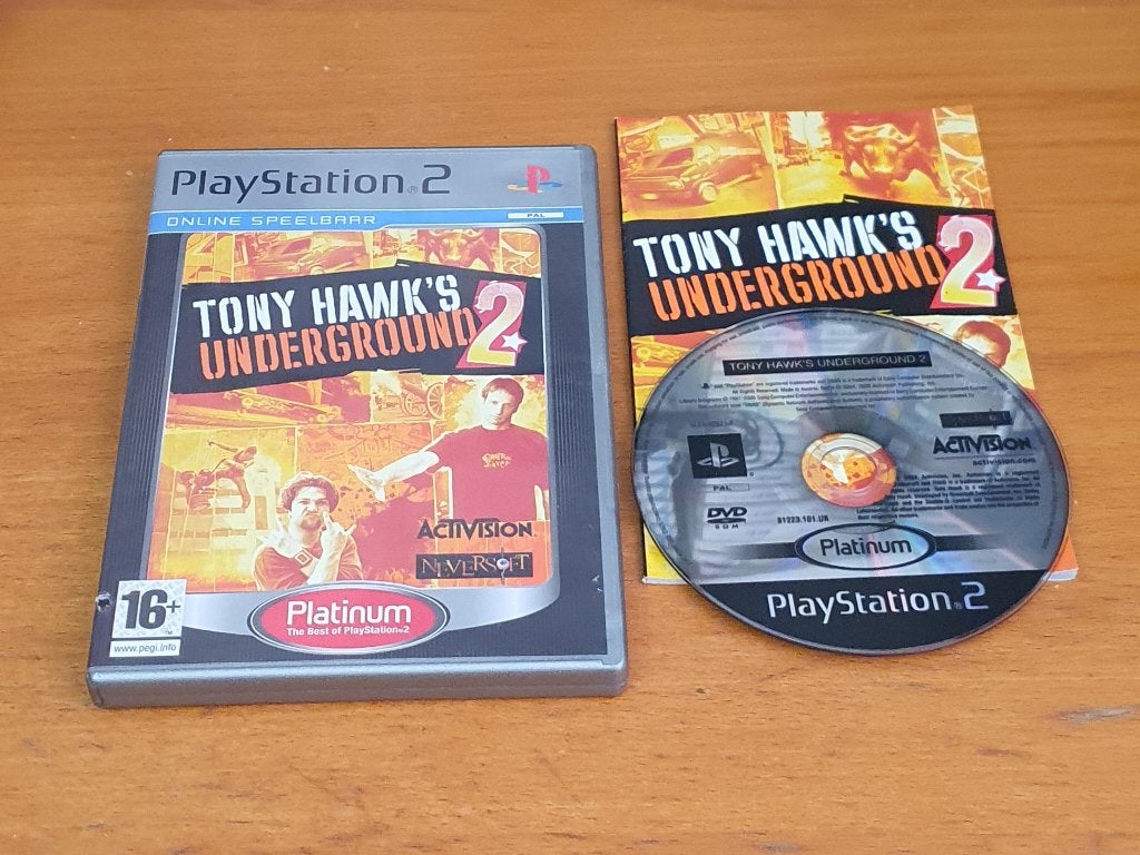 PS2 | Tony Hawk's UNDERGROUND 2, Spelcomputers en Games, Gebruikt, 2 spelers, Ophalen of Verzenden, Vanaf 3 jaar