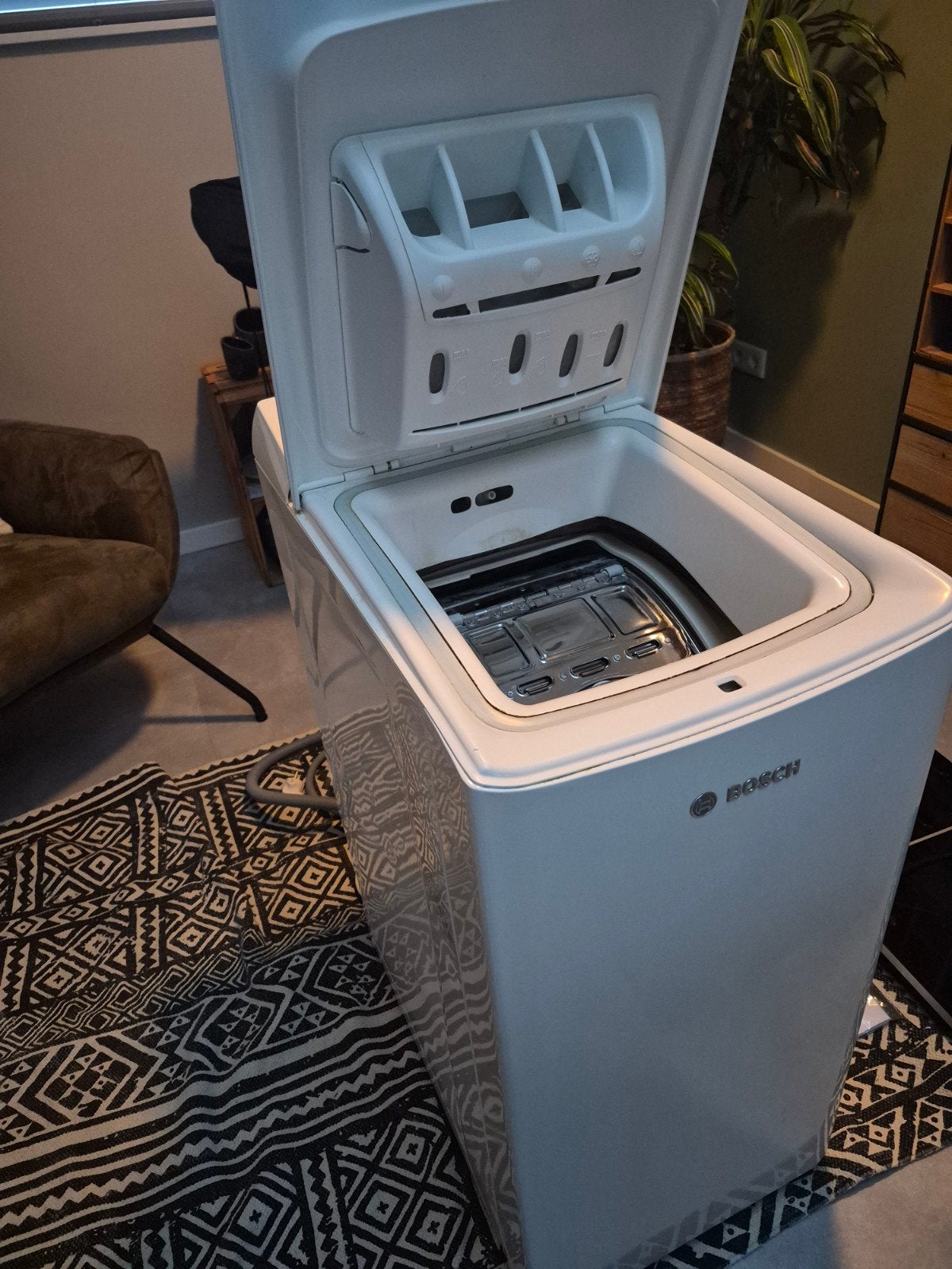 Bosch Maxx 6 Bovenlader Wasmachine - Compact en Efficiënt, Witgoed en Apparatuur, Wasmachines, 4 tot 6 kg, Bovenlader, Ophalen of Verzenden