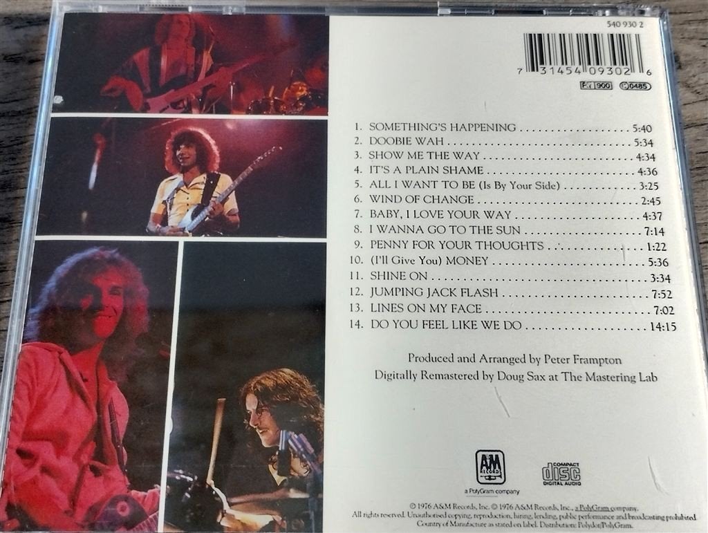 Peter Frampton – Frampton Comes Alive! [Remastered], Ophalen of Verzenden, Zo goed als nieuw, Poprock