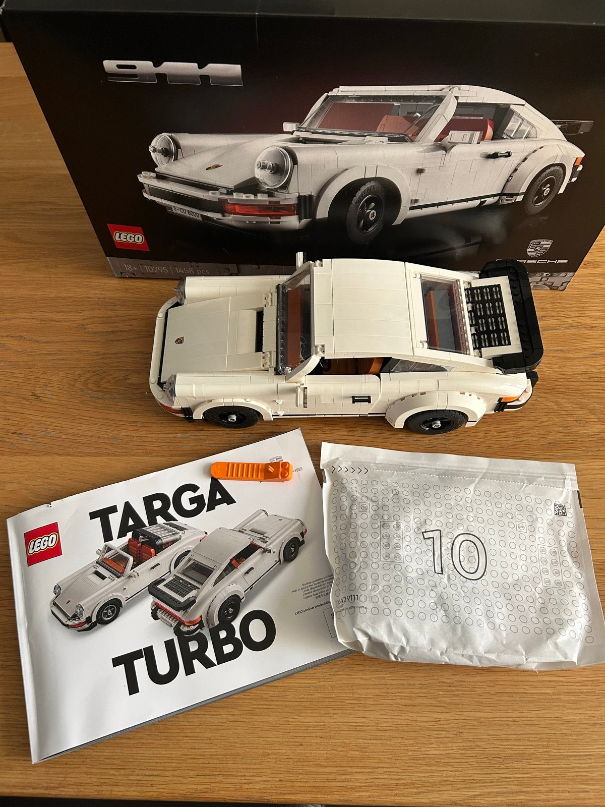 Lego Porsche 10295 - Zo goed als nieuw, compleet!, Lego, Compleet, Ophalen of Verzenden, Zo goed als nieuw