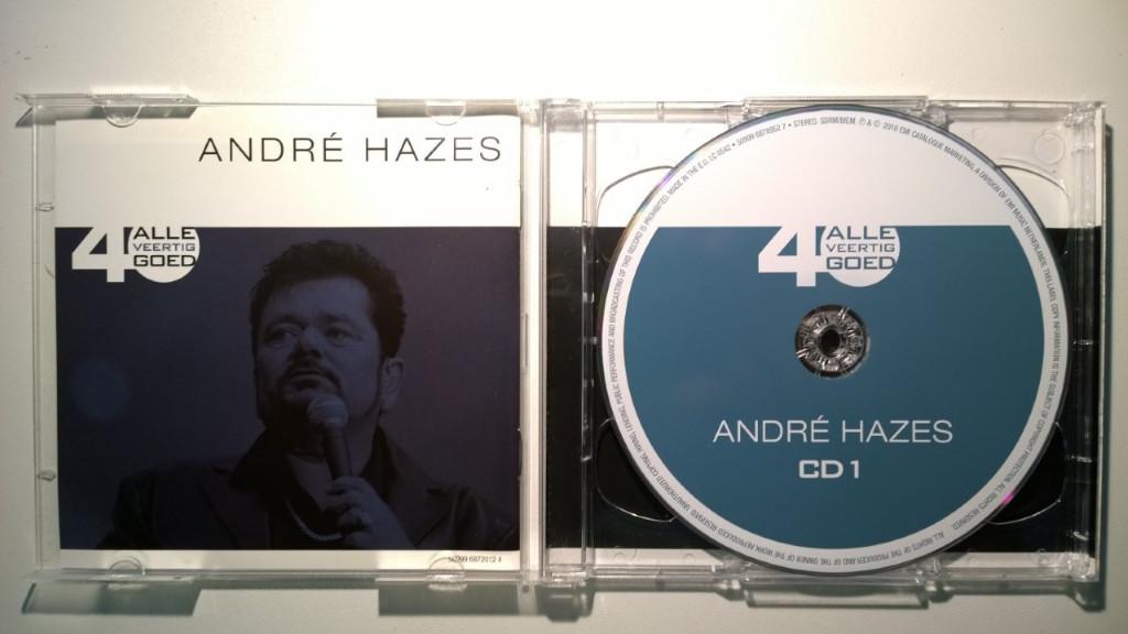 André Hazes - Alle 40 Goed André Hazes, Ophalen of Verzenden, Zo goed als nieuw, Levenslied of Smartlap
