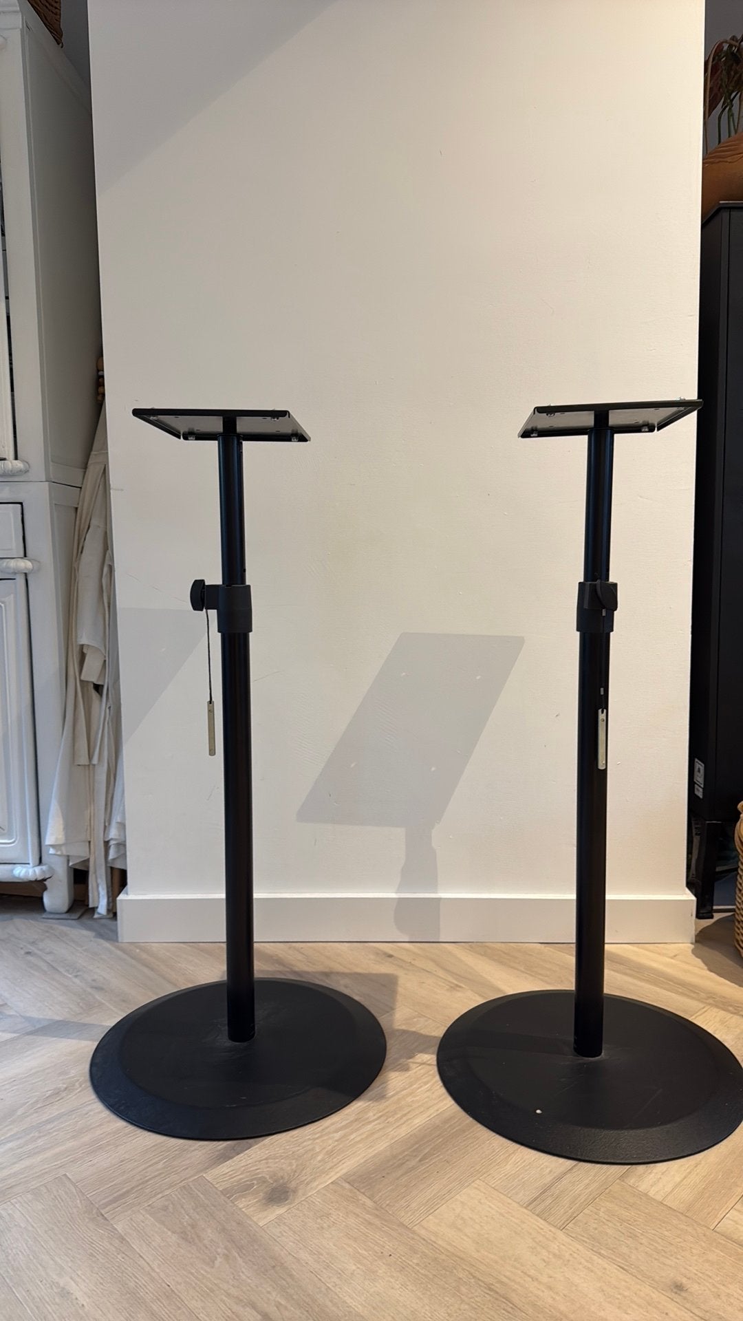 K&M speaker stands, Ophalen of Verzenden, Zo goed als nieuw