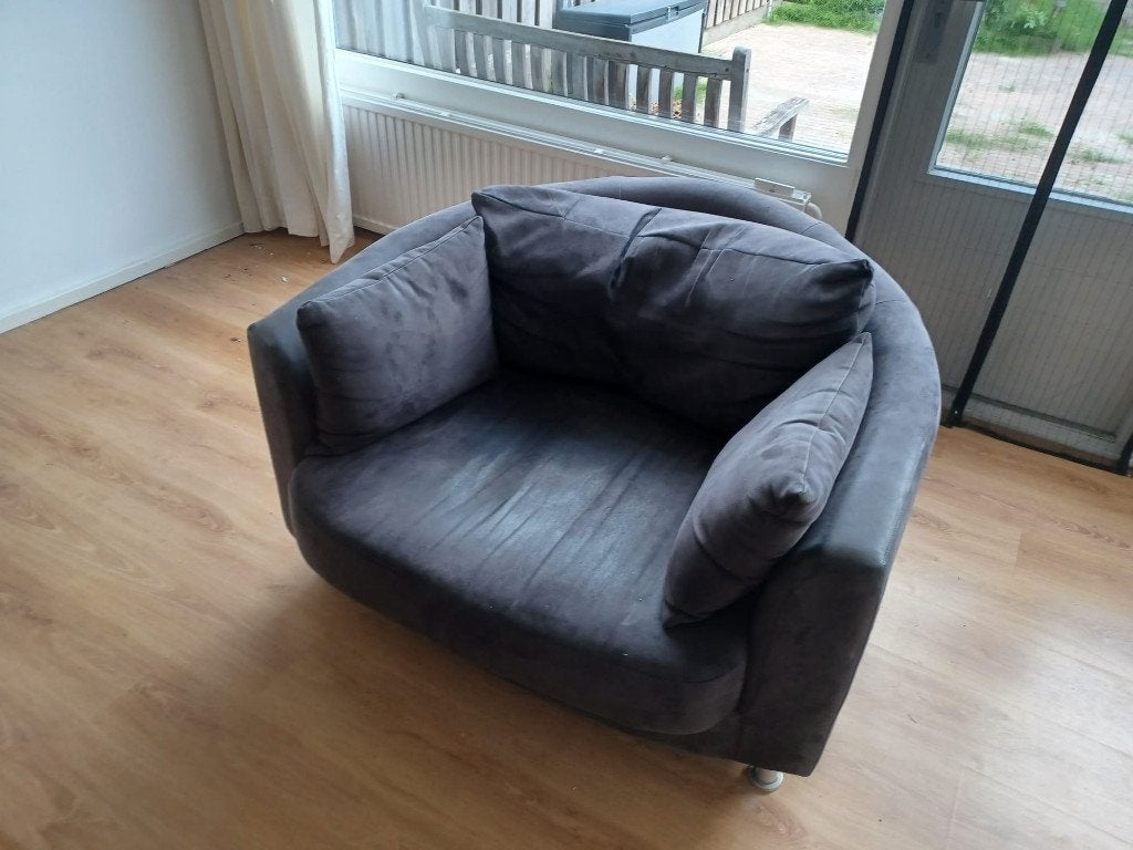 Gratis af te halen, Bankstel + stoelen, Ophalen, Gebruikt, 100 tot 125 cm, Driepersoons