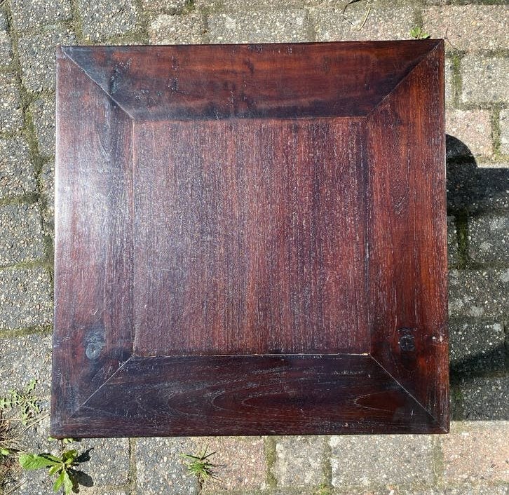 Opium tafeltje 50x50, Huis en Inrichting, Tafels | Bijzettafels, Ophalen, Minder dan 45 cm, Minder dan 55 cm, Vierkant