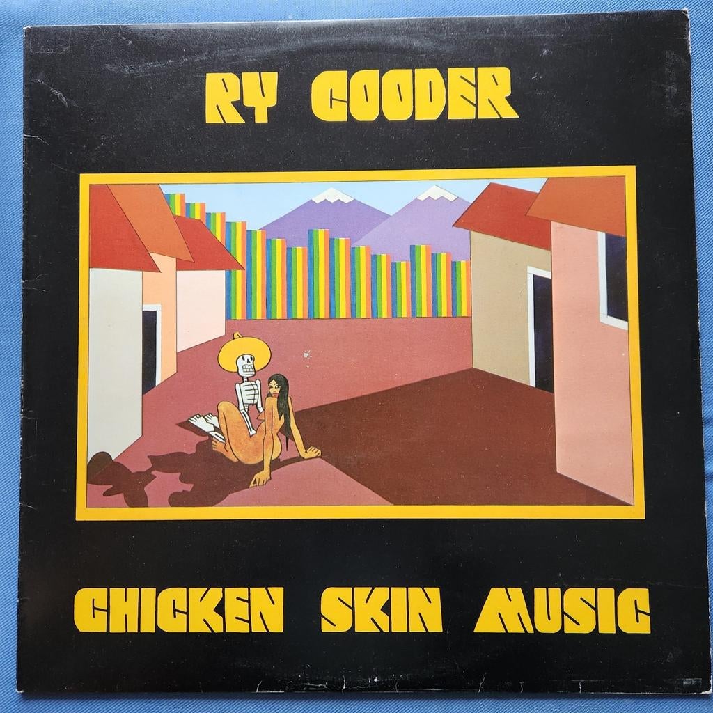 Ry Cooder - Chicken Skin Music lp vinyl, Ophalen of Verzenden, Gebruikt, 12 inch, Poprock