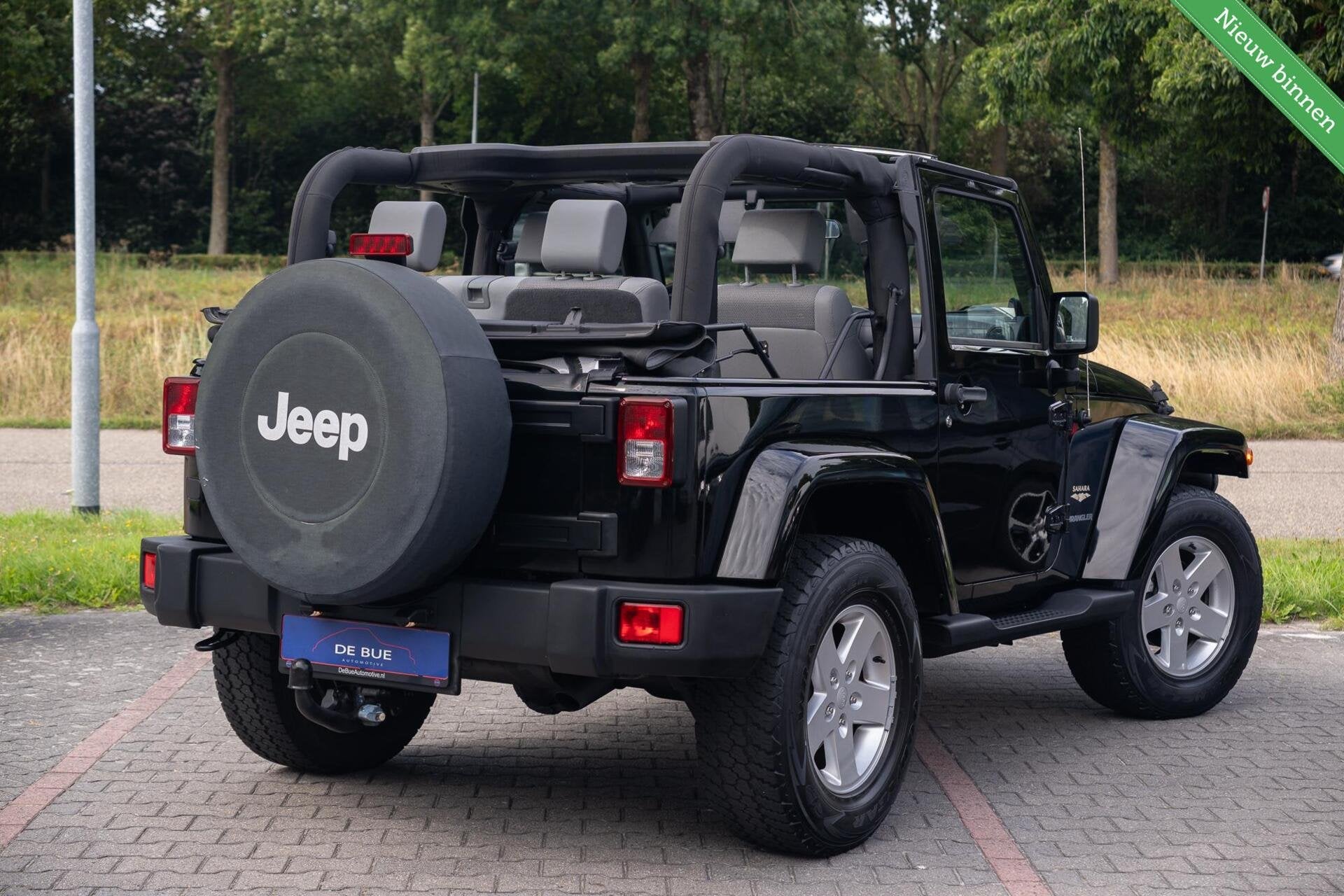 Jeep Wrangler 3.8 Sahara Automaat|Cabrio|Org NL NAP|2 Eig.|A, Auto's, Jeep, Dealer onderhouden, Gebruikt, 1715 kg, 2000 kg