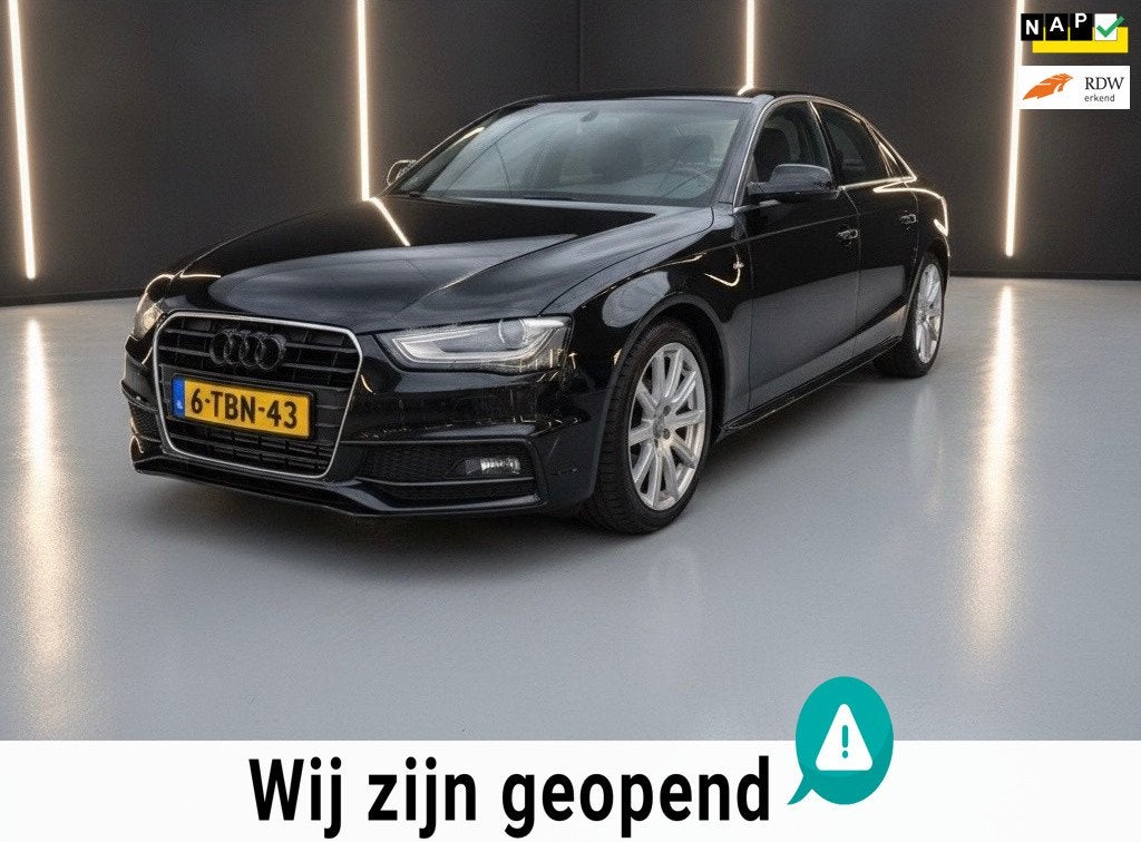 Audi A4 Limousine 1.8 TFSIe Edition-nette auto-airco-xenon l, Auto's, Voorwielaandrijving, Stof, Gebruikt, Euro 6
