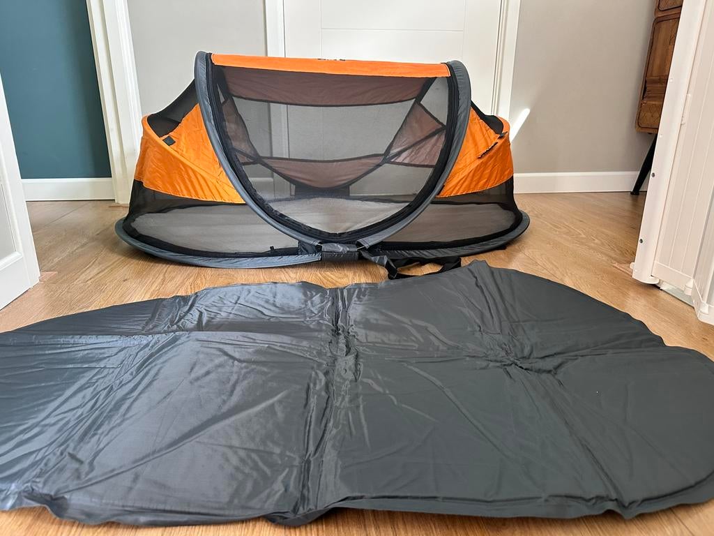 Deryan baby pop-up tent zgan, Caravans en Kamperen, Tenten, Ophalen of Verzenden, Zo goed als nieuw, Tot en met 2