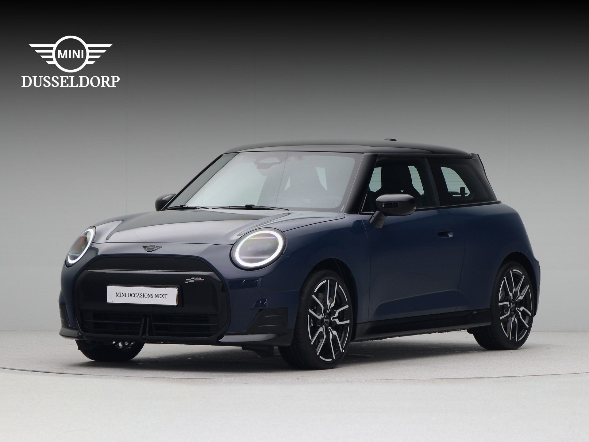 MINI Cooper E John Cooper Works Pakket S Accu conditie 100%, Auto's, Zwart, Met garantie (alle), Parkeerassistent, 184 pk