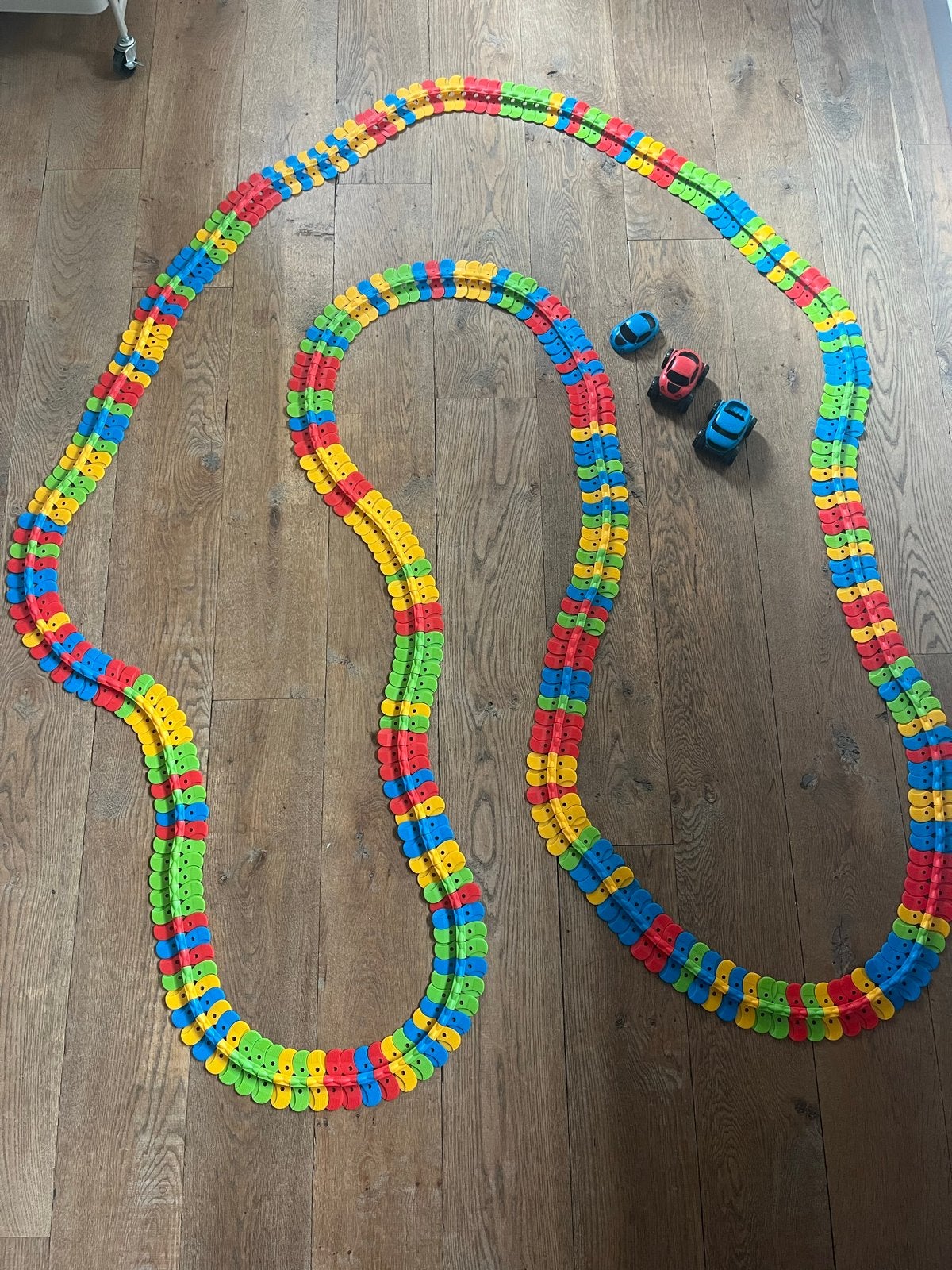 FleXtreme Smoby Racebaan met Auto's - 8 meter baan, Kinderen en Baby's, Zelf te bouwen, Overige aandrijving, Ophalen, Overige merken
