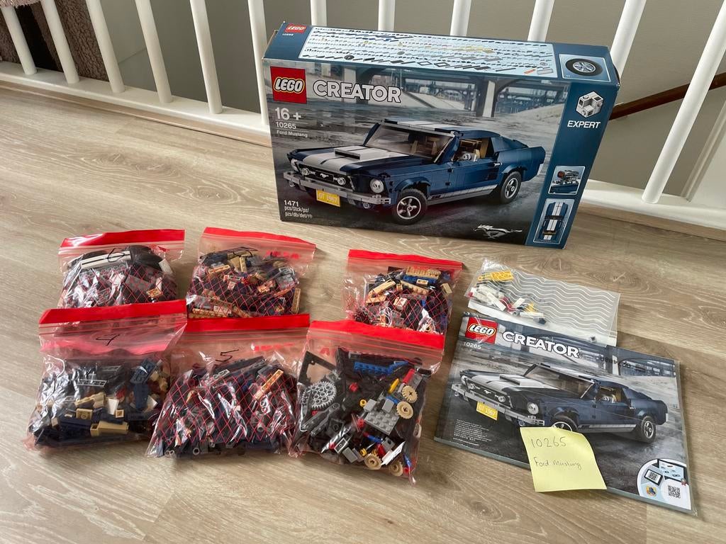LEGO 10265 ford mustang gt 1967, Kinderen en Baby's, Speelgoed | Duplo en Lego, Ophalen, Zo goed als nieuw