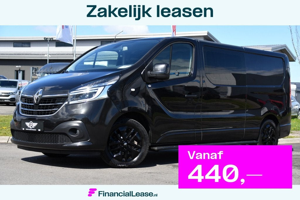 Renault Trafic 2.0 dCi 170 T29 L2H1 DC Luxe Black Edition Ca, Stof, Gebruikt, Euro 6, 4 cilinders