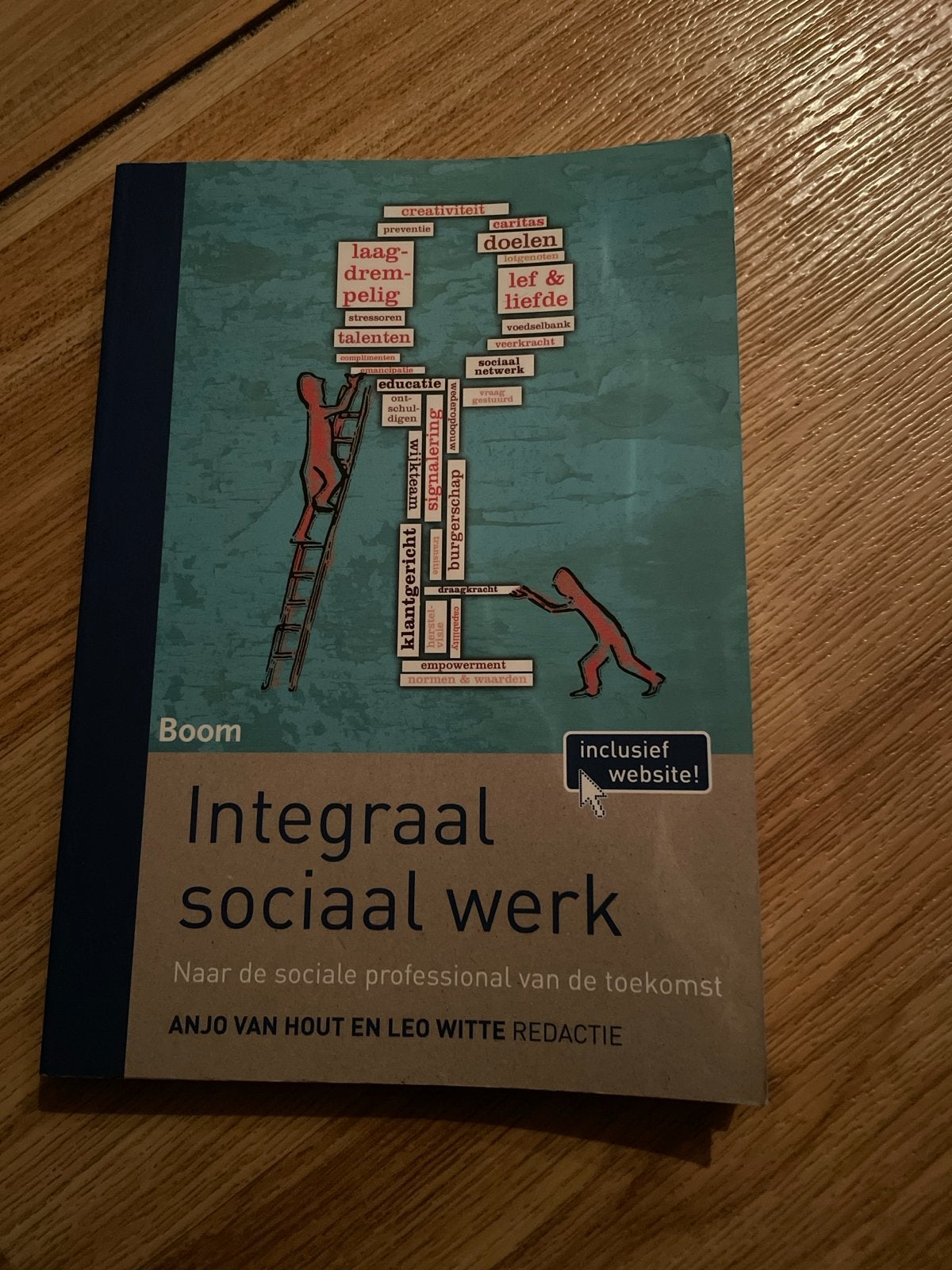 Integraal Sociaal Werk - Anjo van Hout & Leo Witte, Ophalen of Verzenden, Gamma, Zo goed als nieuw, HBO