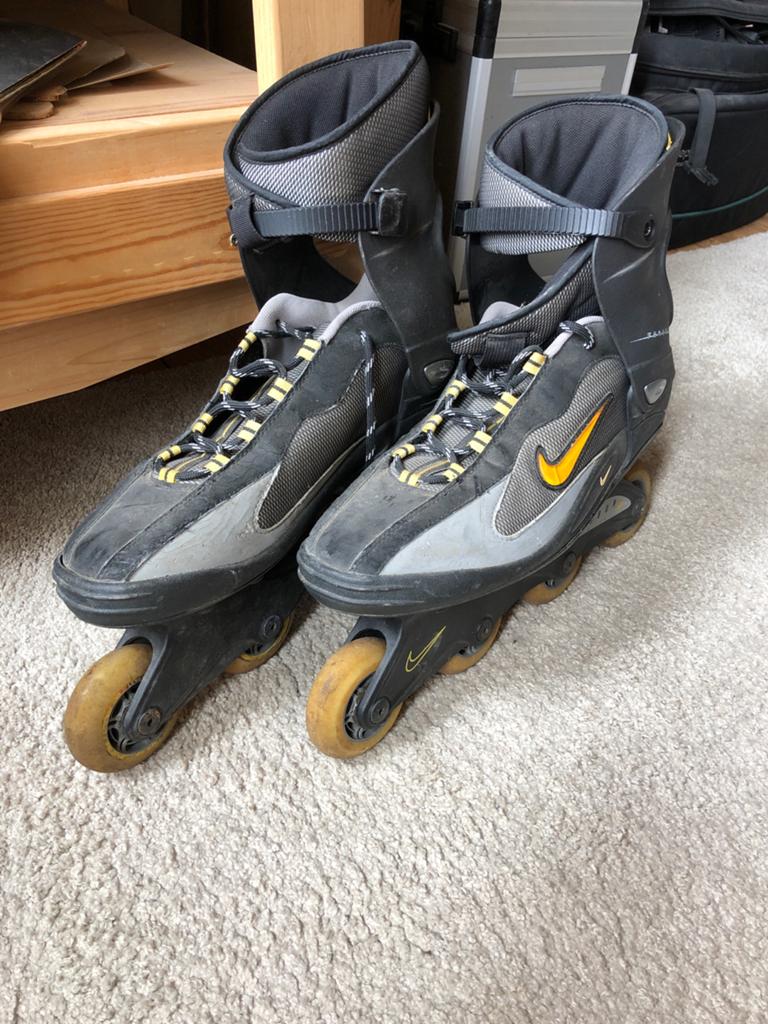Nike skeelers - Gebruikt, Sport en Fitness, Skeelers, Ophalen of Verzenden, Gebruikt, Inline skates 4 wielen, Overige merken