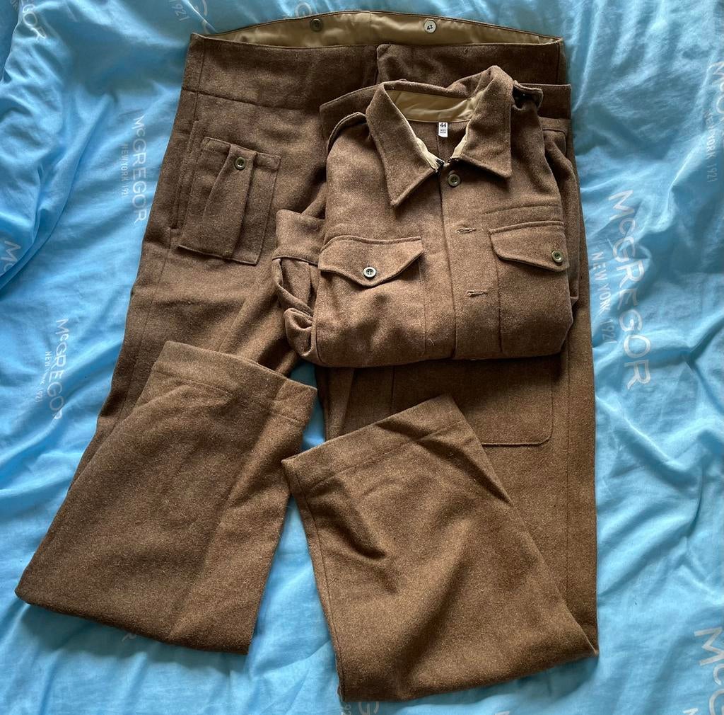 Replica battledress, Verzamelen, Ophalen of Verzenden, Landmacht, Engeland, Kleding of Schoenen