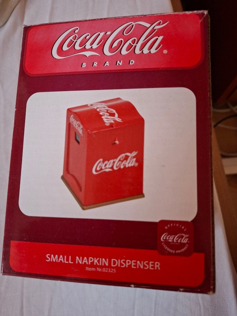 servettenhouder Coca-Cola, Ophalen of Verzenden, Gebruiksvoorwerp