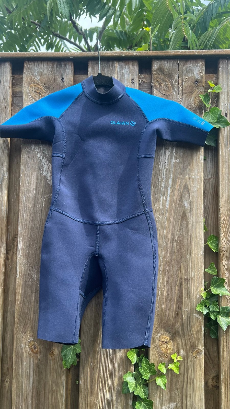 Decathlon Kinder wetsuit - Maat 115-124 cm (6 jaar), Ophalen of Verzenden, Zo goed als nieuw, Overige typen