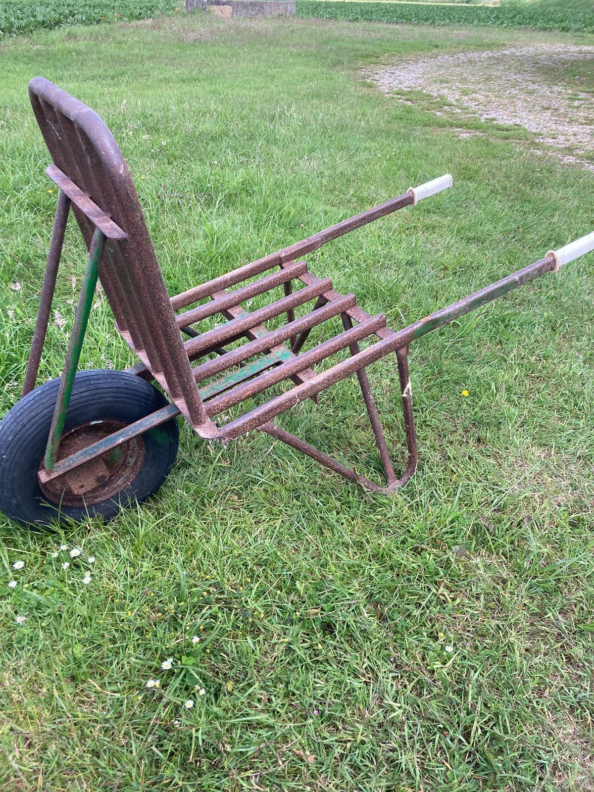 Stenen/tegels kruiwagen., Ophalen, Gebruikt