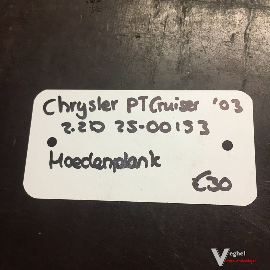 Chrysler PT Cruiser 2.2 D 2003 2500153 Hoedenplank