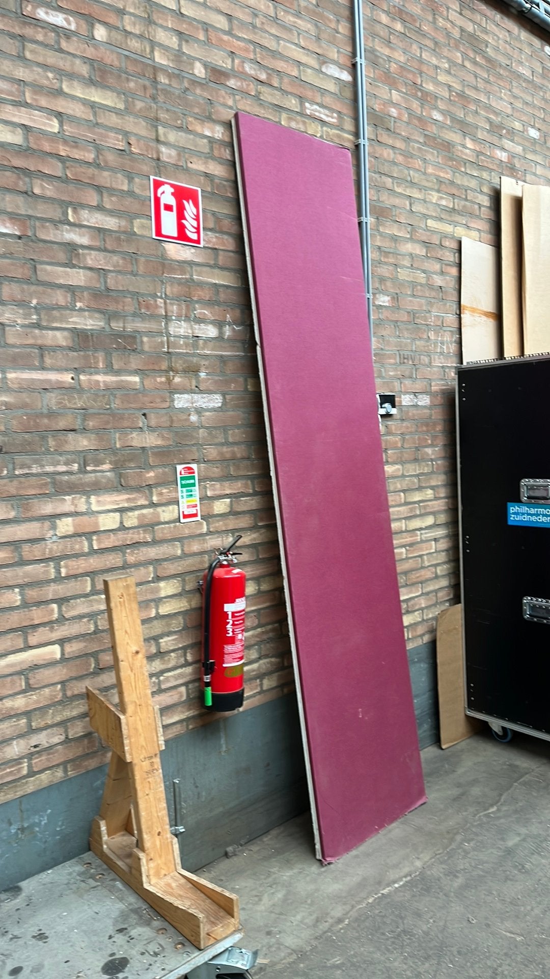 Akoestische panelen 8 stuks gestoffeerd ecophon 40mm, Doe-het-zelf en Verbouw, Isolatie en Afdichting, Overige materialen, 10 tot 15 m²