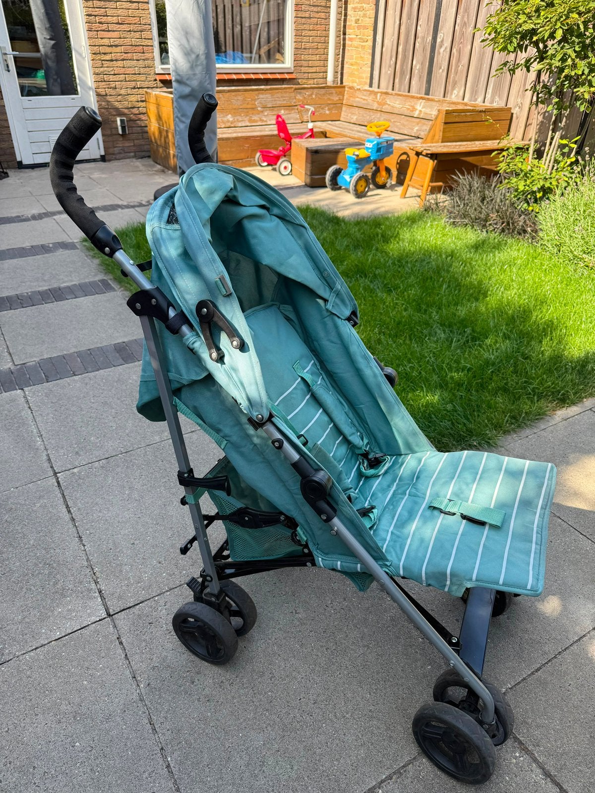 Inklapbare buggy met zonneklep prenatal, Ophalen, Zo goed als nieuw, Overige merken, Verstelbare rugleuning