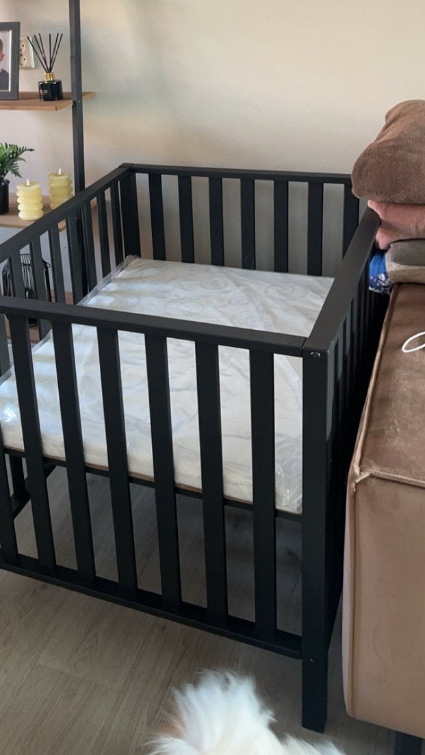 Zwarte baby box, Kinderen en Baby's, Ophalen, Zo goed als nieuw