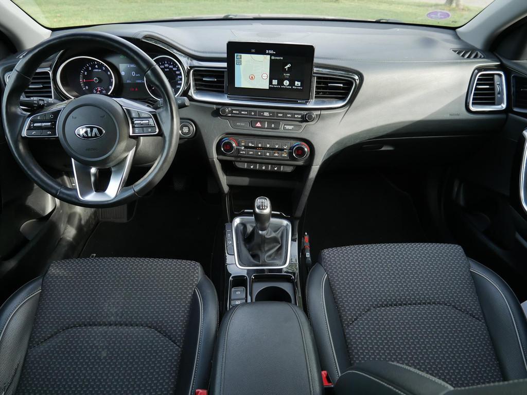 KIA Ceed Sw 1.0 T-GDi 120pk DynamicPlusLine | Stuur+Stoel ve, Keurmerk '100% Onderhouden', 12 maanden, Gebruikt, Leder en Stof