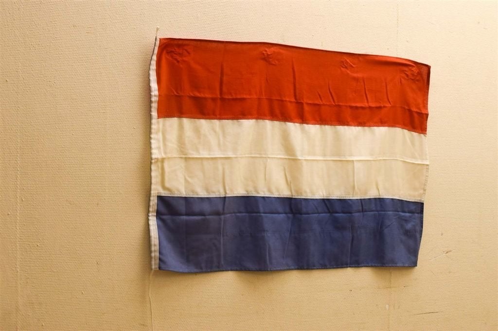 Nederlandse vlag 50484, Ophalen of Verzenden, Gebruikt
