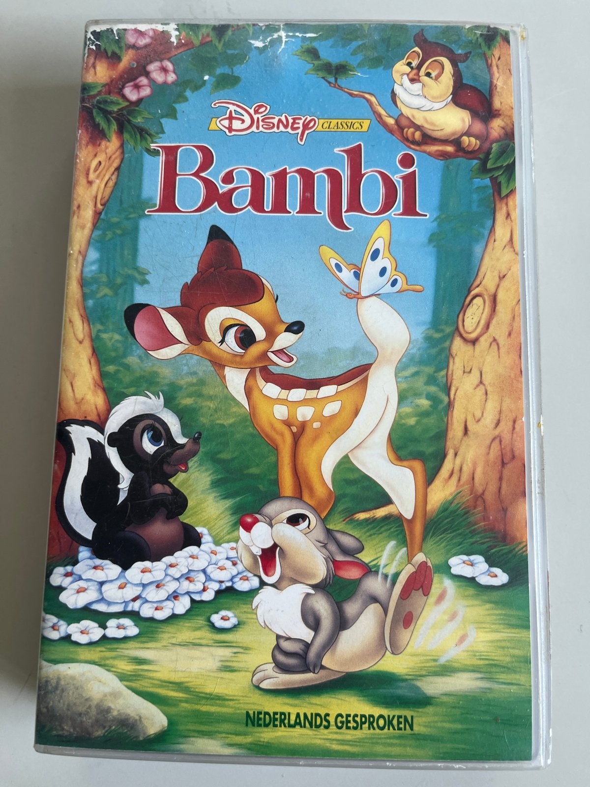 Disney Classics: Bambi VHS - Nederlands Gesproken, Gebruikt, Alle leeftijden, Kinderfilm, VHS