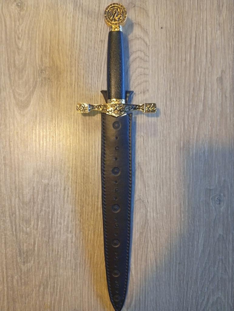 Dolk/briefopener met schede, Verzamelen, Ophalen, Overige soorten, Overige gebieden, Mes of Dolk